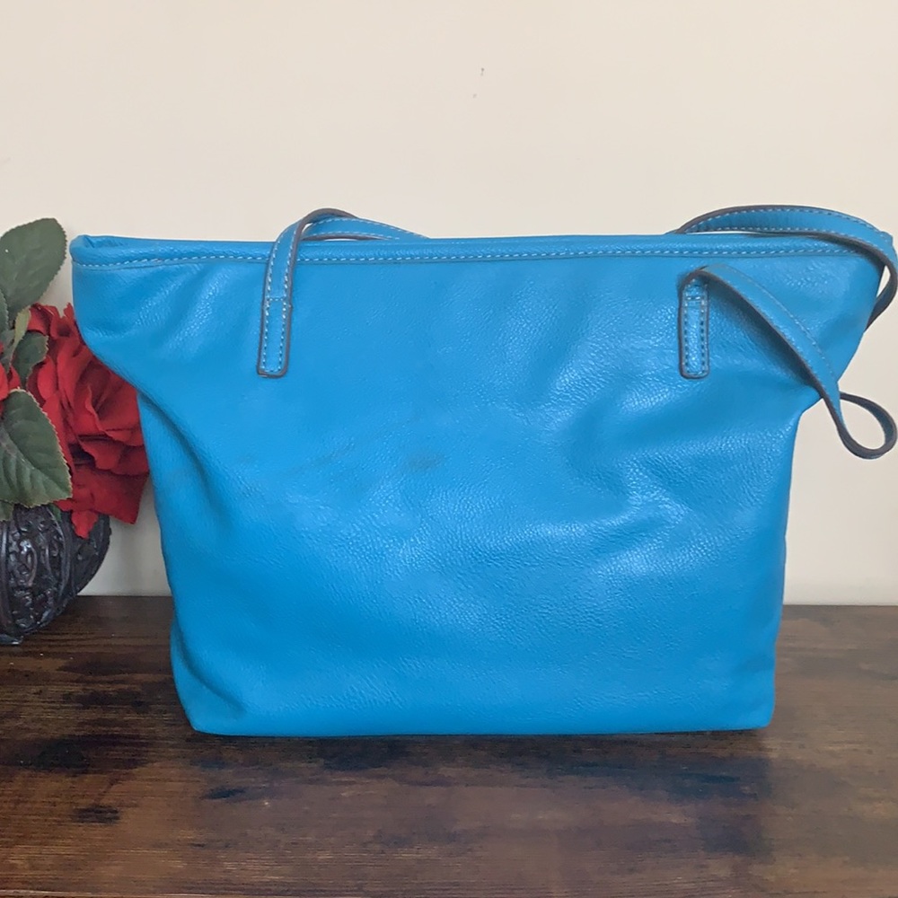 Nine West Aqua Blue Handbag - Picture 3 of 5